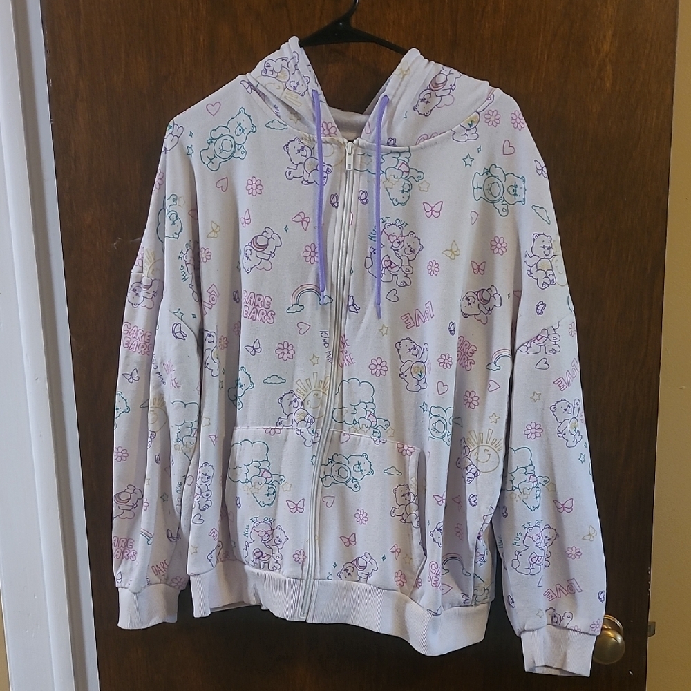 Care Bears Cozy Jacket White and Purple
